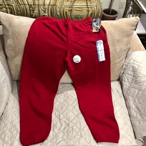 Franklin New Red Fleece Jogging Pant